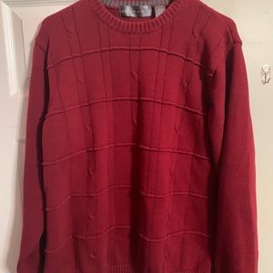 Men’s XL Oscar de la renta Red Sweater